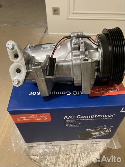 Компрессор кондиционера Renault Logan 2/Логан 2, Ф