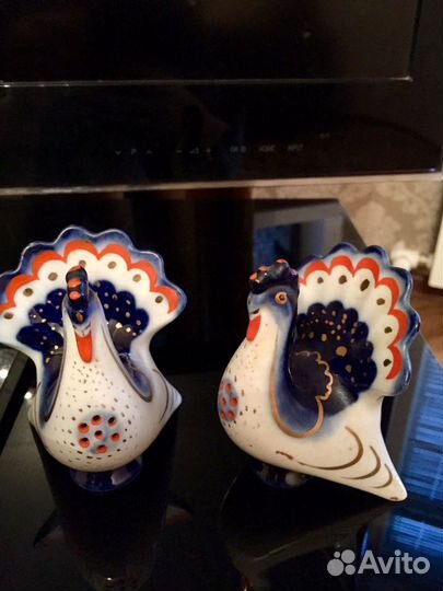 Фарфоровый старинный набор для специй