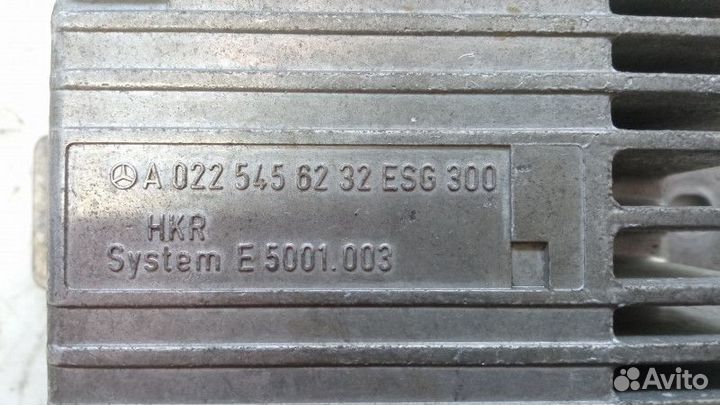 Блок управления вентилятором Мерседес W210