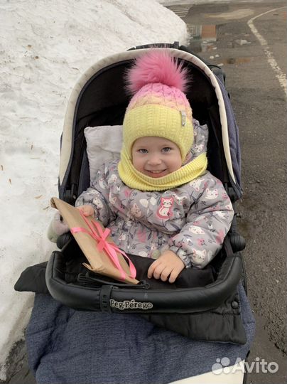 Комплект шапка, шарф