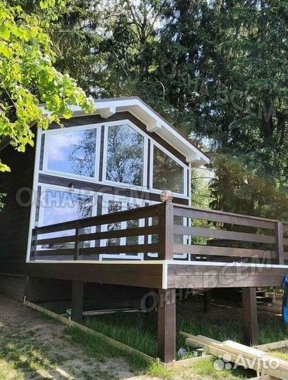 Остекление балкона