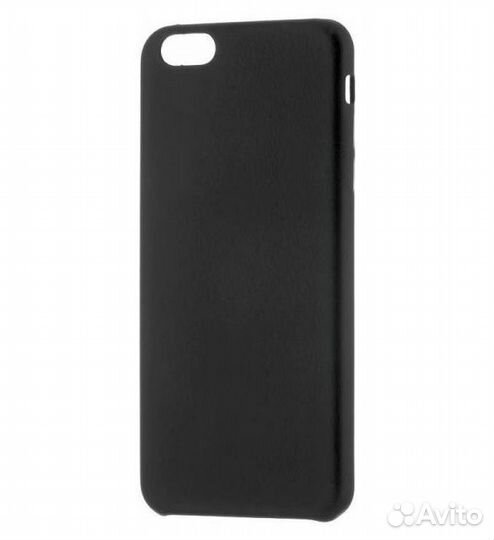 Чехол (под кожу) на iPhone 6 Plus, 6S Plus (black)