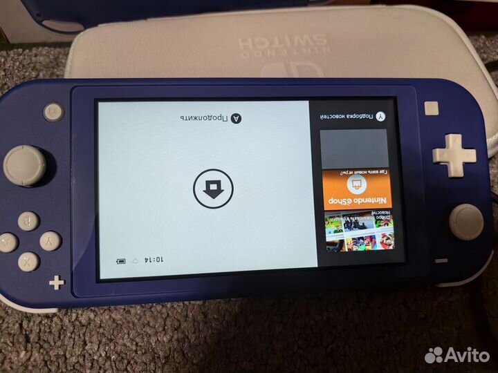 Портативная игровая приставка nintendo switch Lite