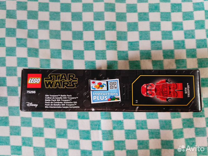 Конструктор Lego Star Wars 75266 Sith Troopers