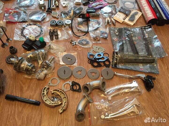 Запчасти на альфу на питбайк