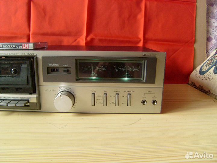 Коллекционная Кассетная дека Sanyo RD 3510 Япония