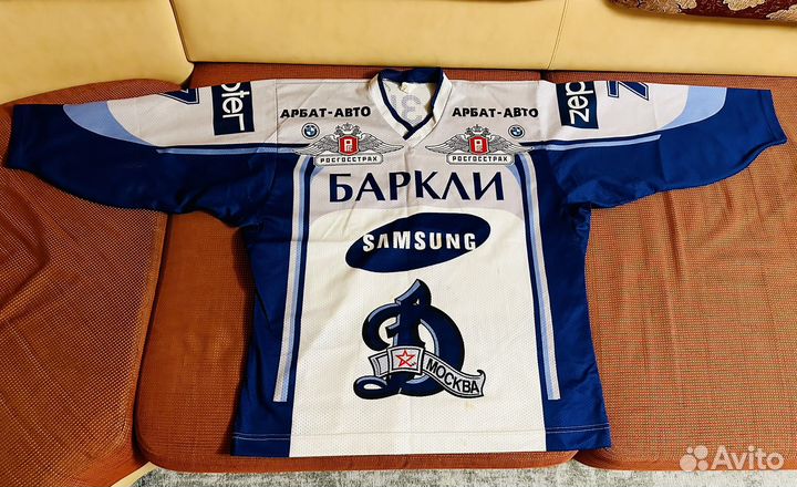 Хоккейная майка взрослая Динамо Москва