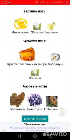 Духи Парфюмерная вода Giardino benessere Amber