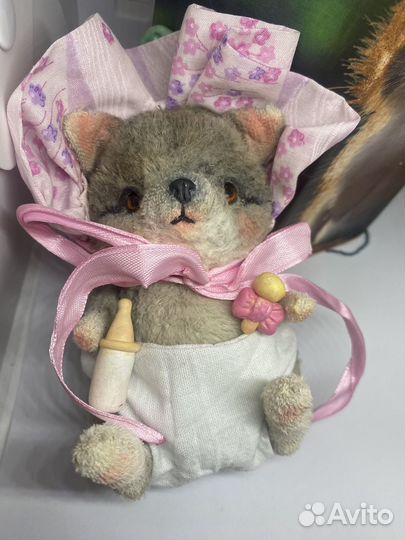 3 игрушки - волк и 2 криттера