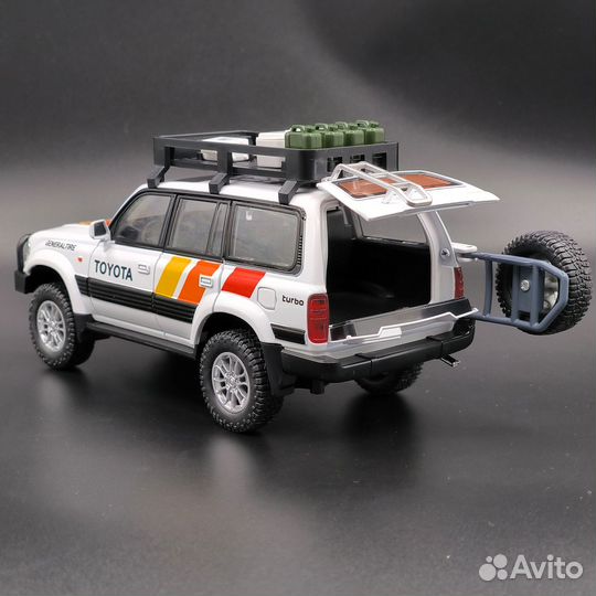 Машинка металлическая Toyota Land Cruiser Off-Road