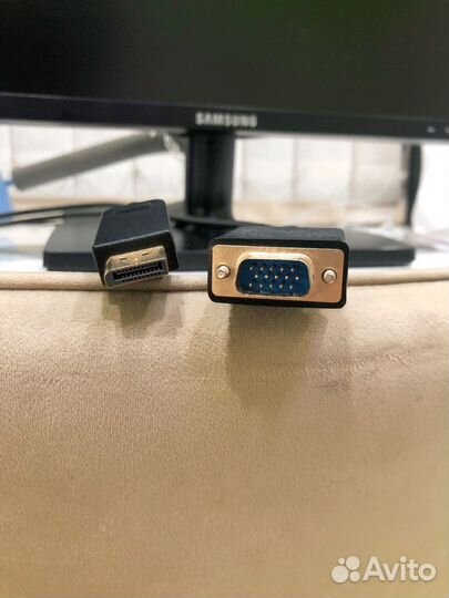 Кабель однонаправленный VGA - Displayport