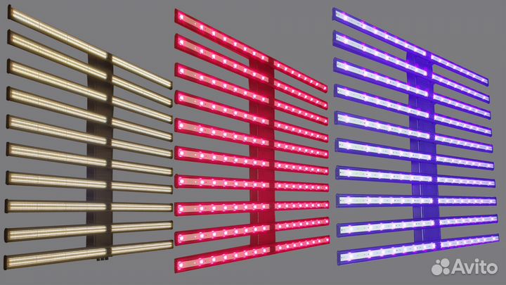 Светильник квантум board фитолампа LED 1000w uv ir