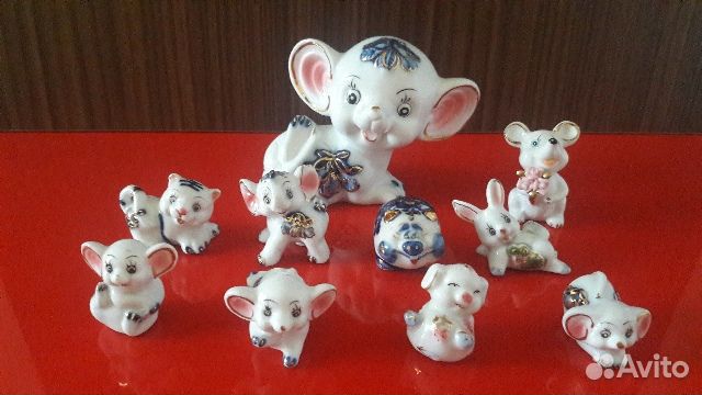 Набор фарфоровых фигурок