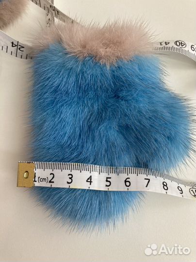 Новые норковые варежки