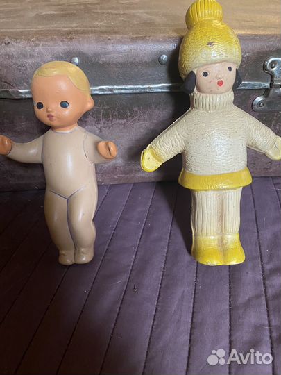 Резиновые игрушки СССР