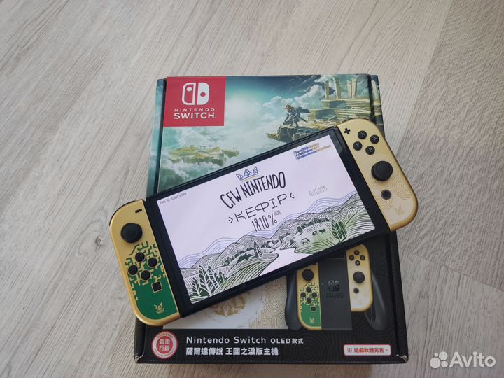 Nintendo Switch oled прошита