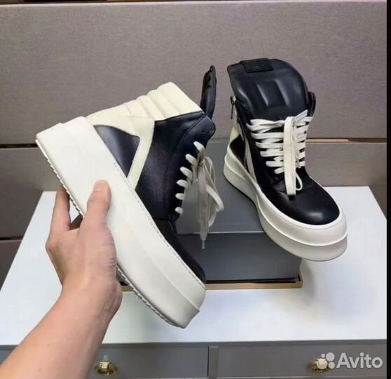 Rick owens geobasket double bumper