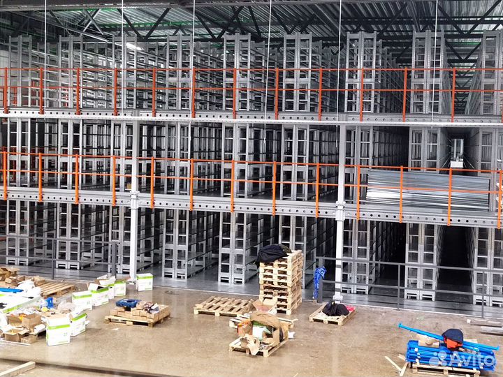 Монтаж и демонтаж складских стеллажей. Бригады