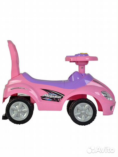 Каталка кarikids со звуком, розовая 382A KariKids