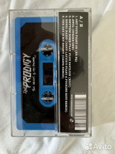 The prodigy - the night is my friend tape кассета