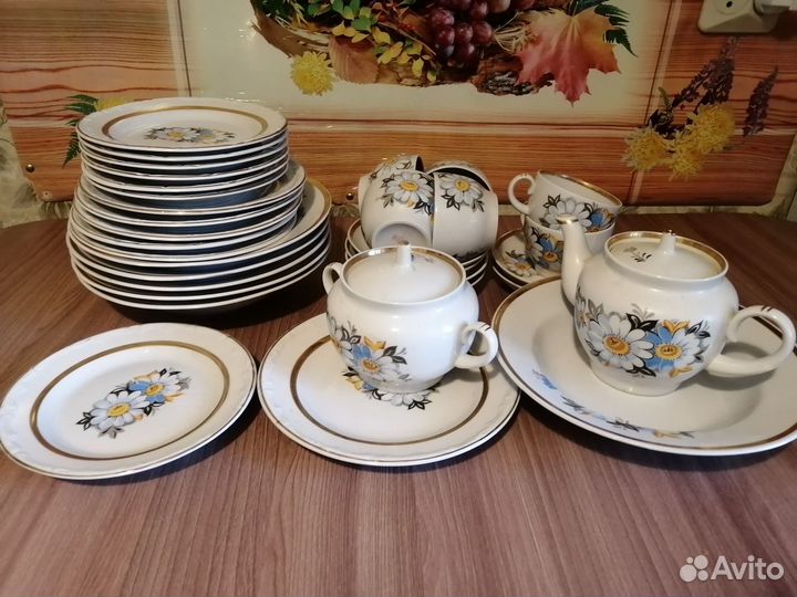 Набор столовой посуды СССР