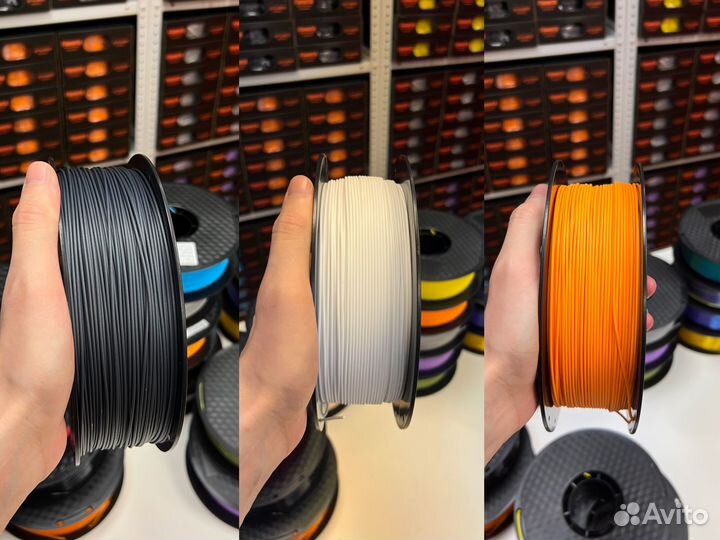 Пластик для 3D принтера PLA+, Все цвета