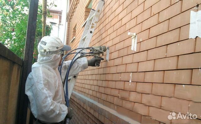Утепление пенополиуретаном заливка в межстеновое п