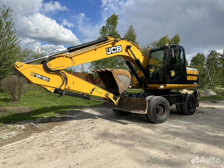 Колёсный экскаватор JCB JS 160W, 2011
