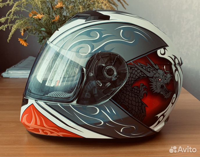 Шлем каска для мотоцикла