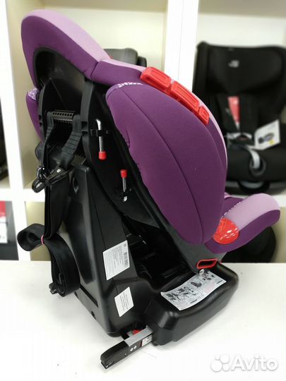 Автокресло 9-25кг изофикс Siger Кокон ART абстракц