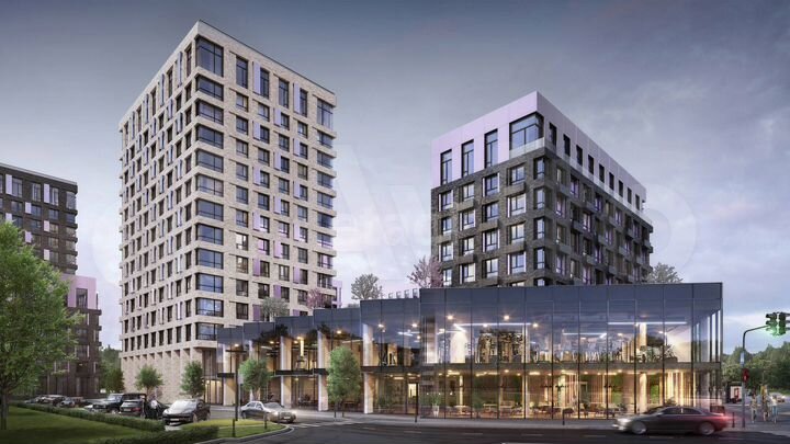 2-к. апартаменты, 39,8 м², 3/15 эт.