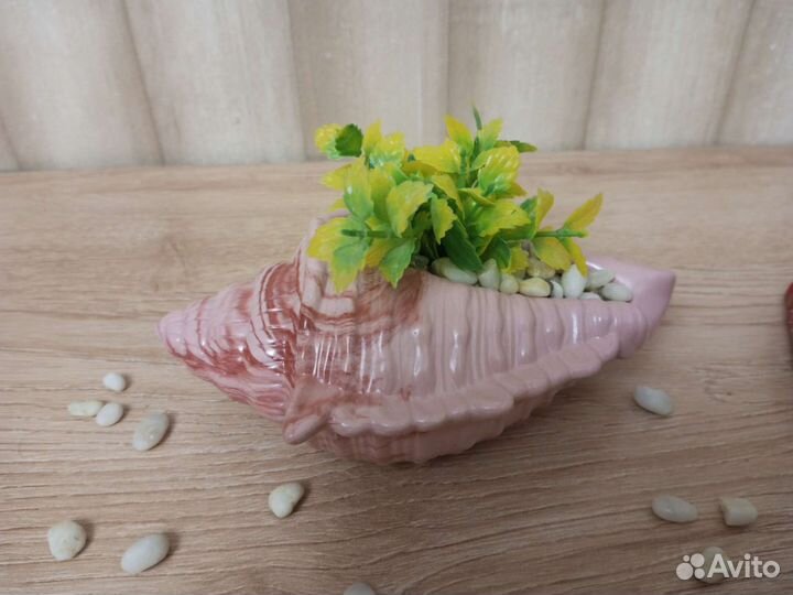 Кашпо Ракушка