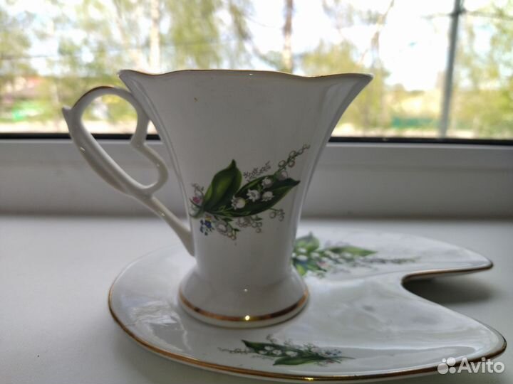 Посуда СССР чайная пара