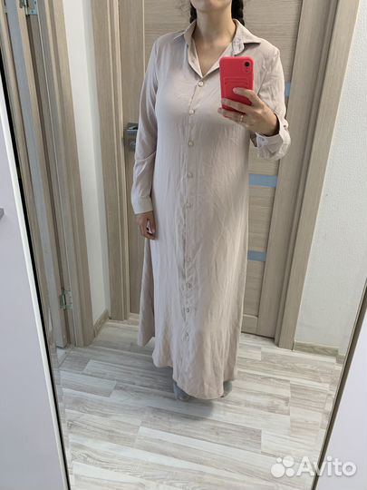 Платье рубашка 42-44 новое