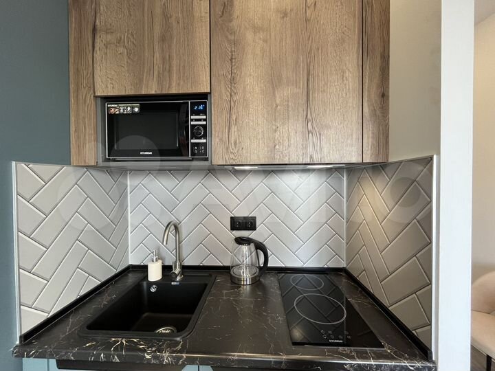 Квартира-студия в апарт-отеле, 16,8 м², 5/7 эт.