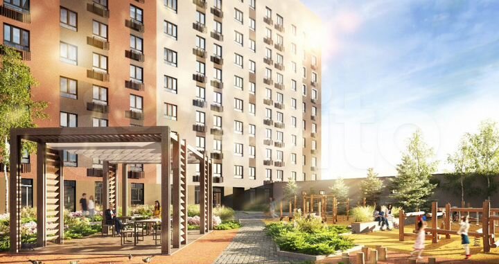 Квартира-студия, 30,7 м², 6/8 эт.