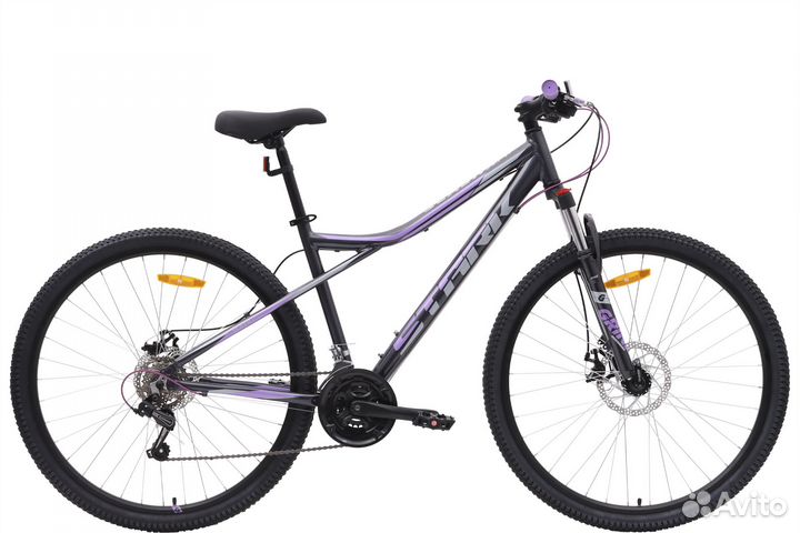 Велосипед Stark'24 Slash 29.1 D черный металлик/си