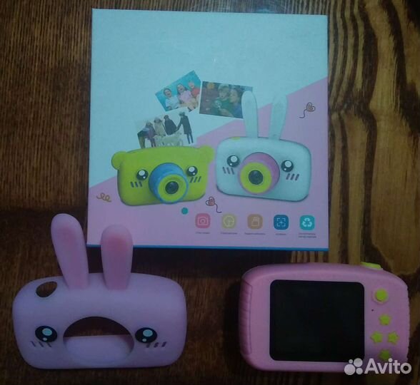 Детский фотоаппарат+Новый чехол. Почта. Торг