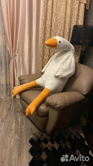 Мягкая игрушка Большой белый гусь