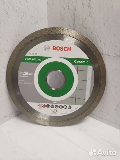 Алмазный диск Bosch Ceramic 125m(оригинал)