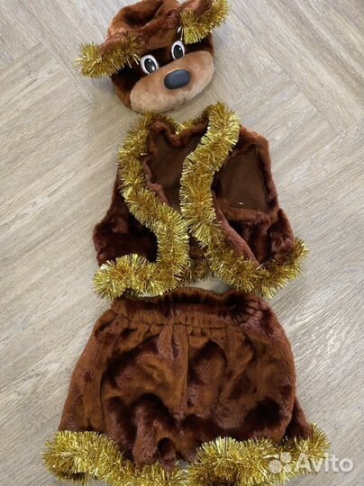 Карнавальные костюмы заяц, медведь, петух, гном