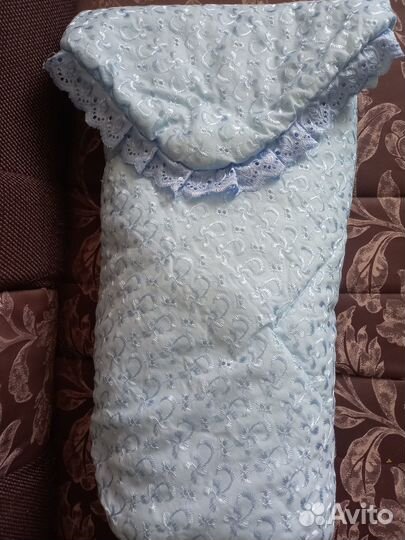 Конверт одеяло на выписку