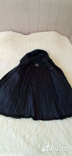 Шуба норковая с капюшоном 44 46