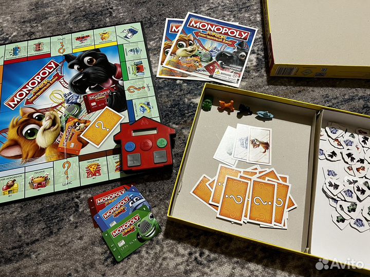 Настольная игра Монополия junior с терминалом