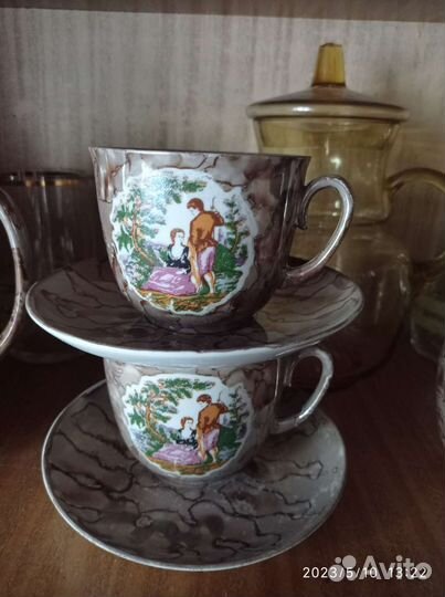 Сервиз чайный СССР Пастушка