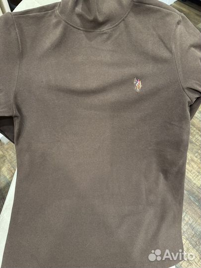 Водолазка polo цвет коринчневый