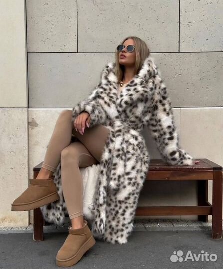 Шуба канадская рысь