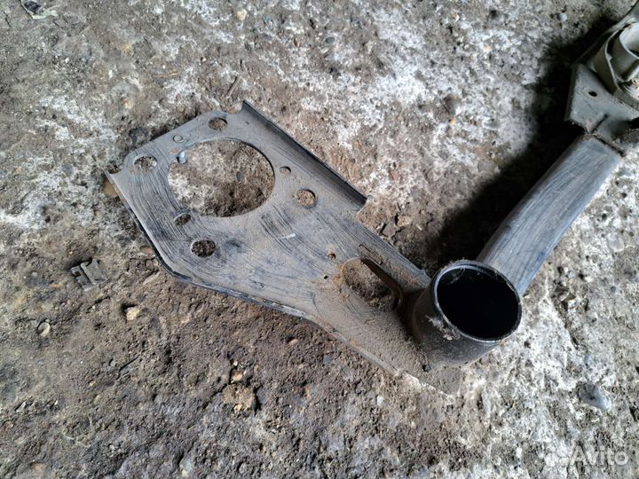 Труба интеркулера на Audi A4 B6