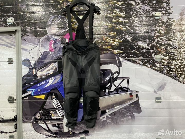 Мотобрюки кожаные Kawasaki leather pant M,L