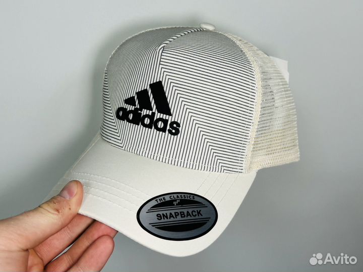 Кепка бейсболка adidas мужская сетка